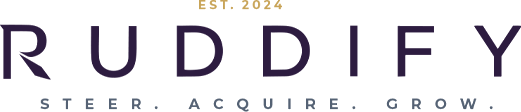 Ruddify — Steer. Acquire. Grow.