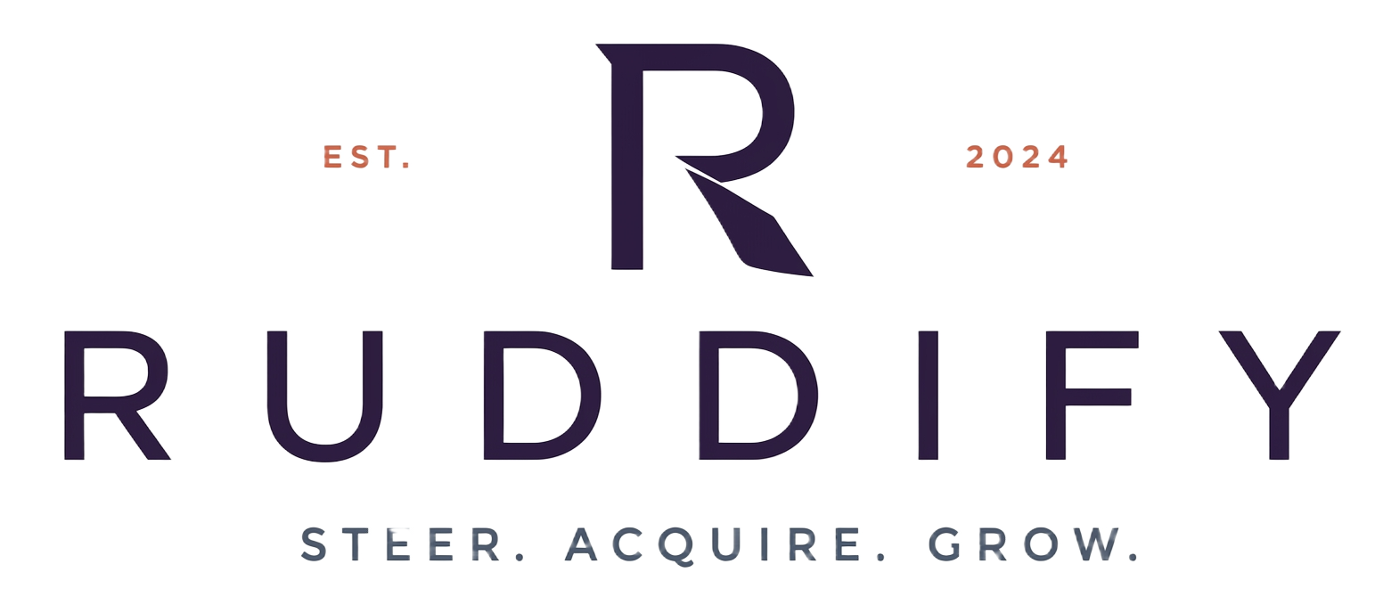 Ruddify — Steer. Acquire. Grow.